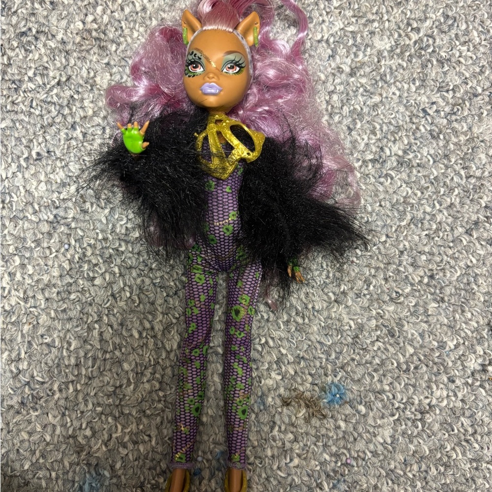 Clawdeen Ghouls Rule Monster High Doll